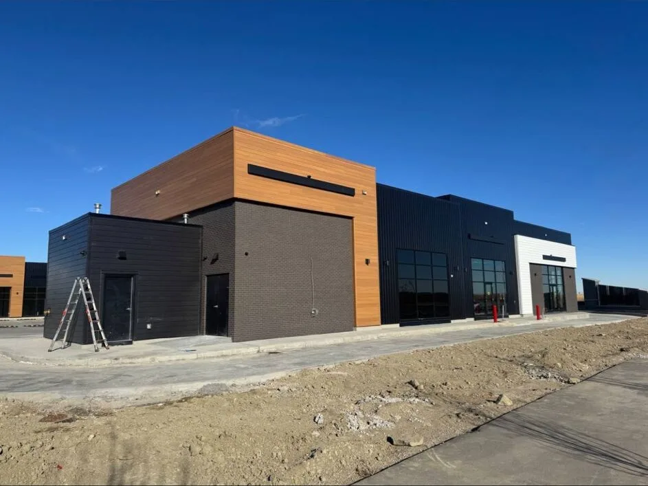 Commercial exterior cladding by Apex Exterior Works